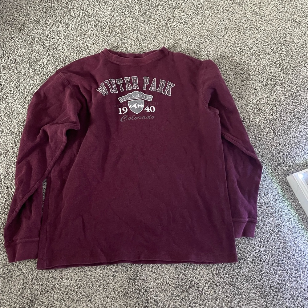Winter park long sleeve t shirt